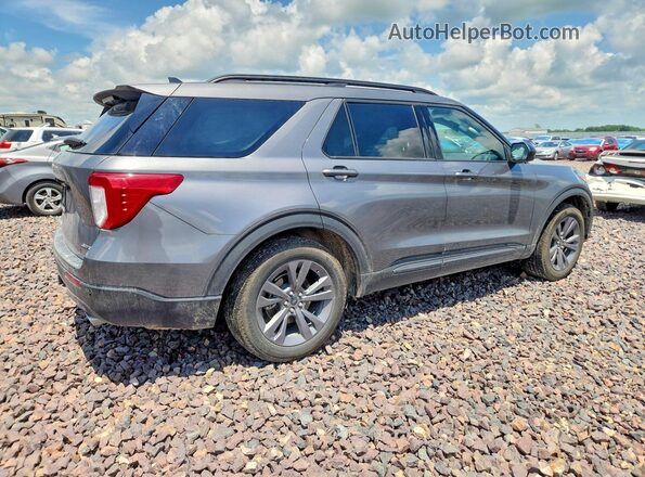 1FMSK8DH7PGA73722 2023 FORD EXPLORER Gray Trasero derecho