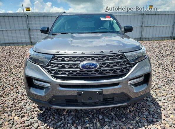1FMSK8DH7PGA73722 2023 FORD EXPLORER Gray Vista frontal