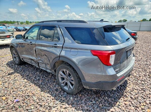 1FMSK8DH7PGA73722 2023 FORD EXPLORER Gray Trasero izquierdo
