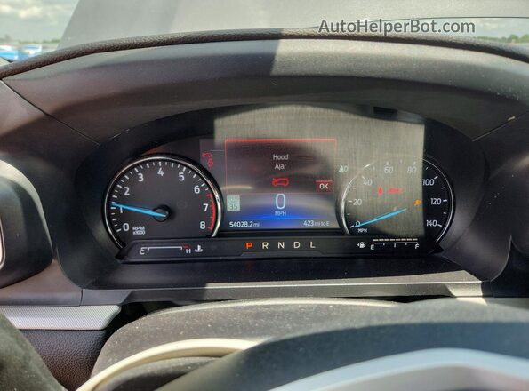 1FMSK8DH7PGA73722 2023 FORD EXPLORER Gray Vista del cuadro de instrumentos