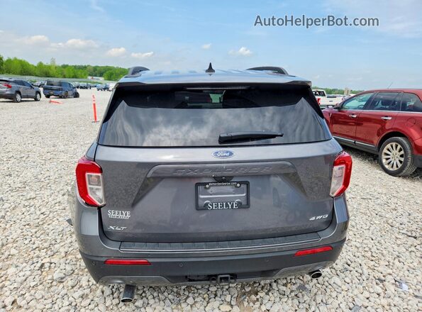 1FMSK8DH7PGC33050 2023 FORD EXPLORER Gray Vista trasera