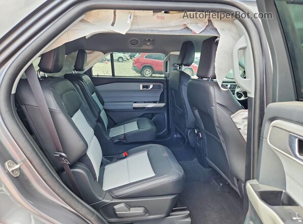 1FMSK8DH7PGC33050 2023 FORD EXPLORER Gray Vista de los asientos traseros