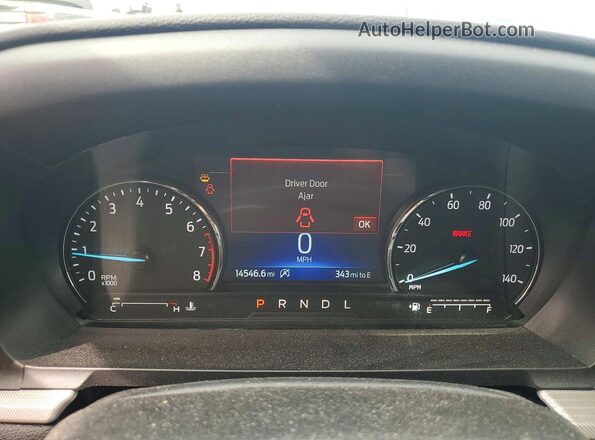 1FMSK8DH7RGA81824 2024 FORD EXPLORER Красный Вид щитка приборов