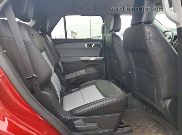 1FMSK8DH7RGA81824 2024 FORD EXPLORER Красный Вид задних сидений