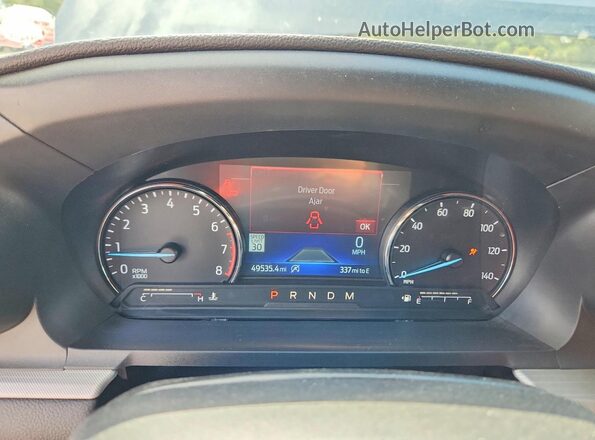 1FMSK8DH8LGA08887 2020 FORD EXPLORER Blue Սարքավորումների վահանակի տեսք