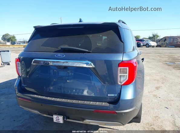 1FMSK8DH8LGC10080 2020 FORD EXPLORER Синий 