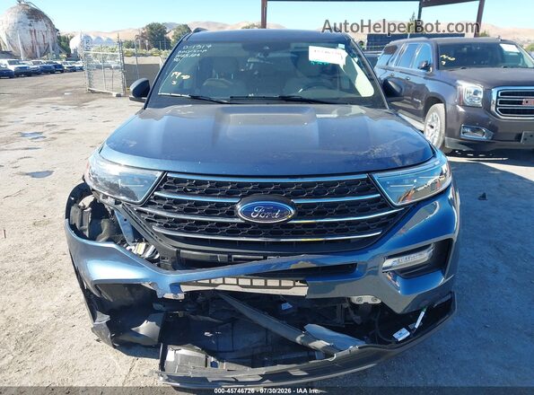1FMSK8DH8LGC10080 2020 FORD EXPLORER Синий 