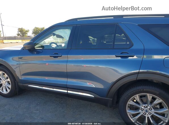 1FMSK8DH8LGC10080 2020 FORD EXPLORER Синий 