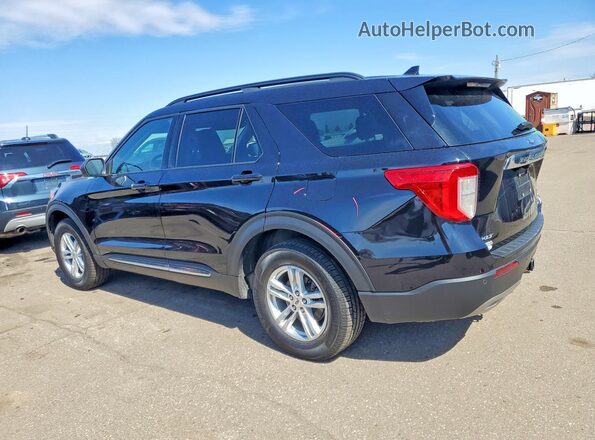 1FMSK8DH8LGC81506 2020 FORD EXPLORER Black Rear left