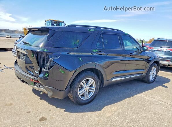 1FMSK8DH8LGC81506 2020 FORD EXPLORER Black Rear right