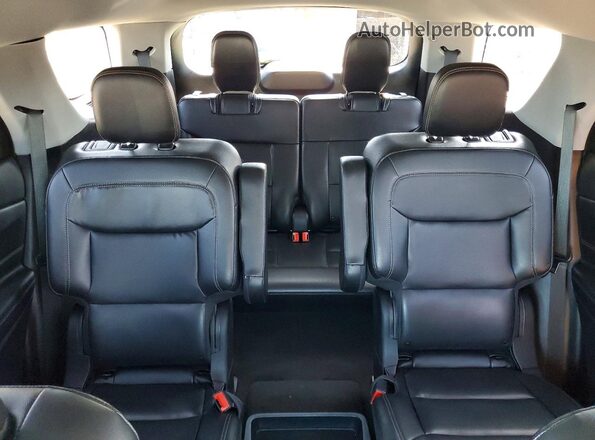 1FMSK8DH8LGC81506 2020 FORD EXPLORER Black Rear seats view