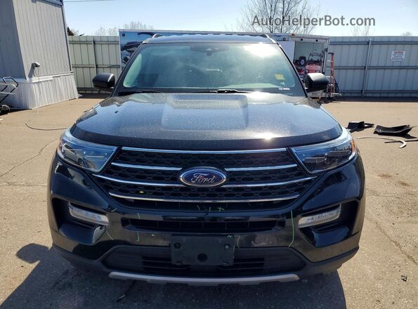 1FMSK8DH8LGC81506 2020 FORD EXPLORER Black Front view