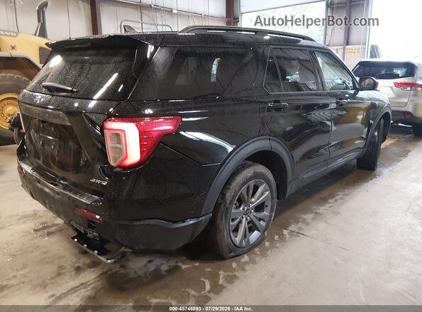 1FMSK8DH8MGA01018 2021 FORD EXPLORER Black Rear right