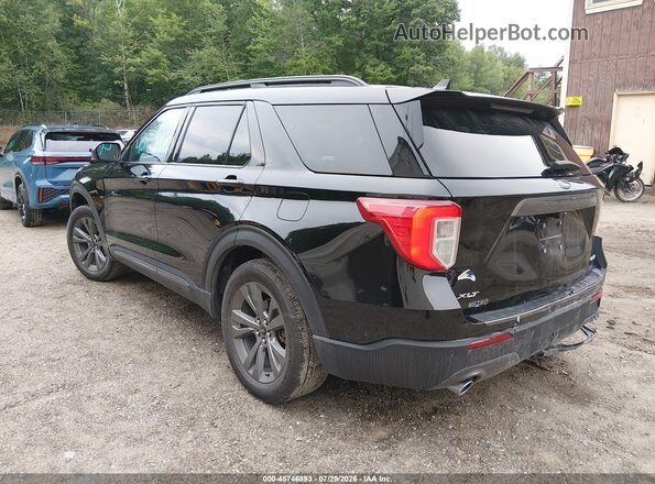 1FMSK8DH8MGA01018 2021 FORD EXPLORER Black Rear left