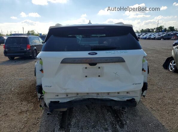 1FMSK8DH8MGA38599 2021 FORD EXPLORER White Вид ззаду