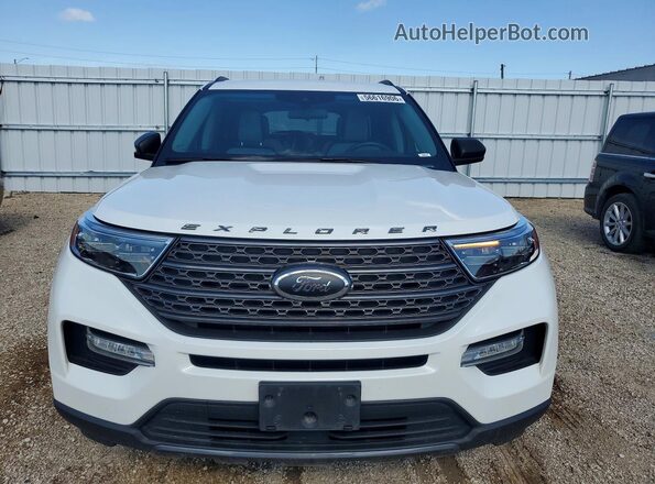 1FMSK8DH8MGA38599 2021 FORD EXPLORER White Вид спереду
