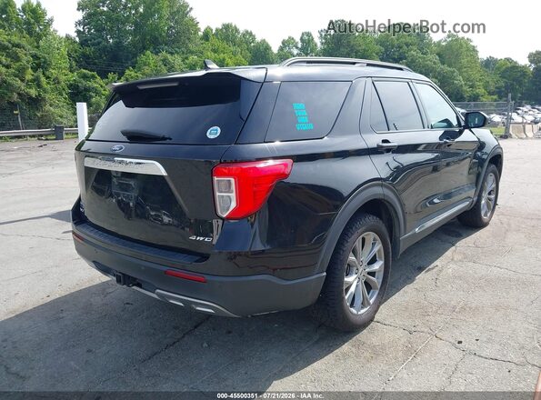 1FMSK8DH8PGC29802 2023 FORD EXPLORER Black Trasero derecho