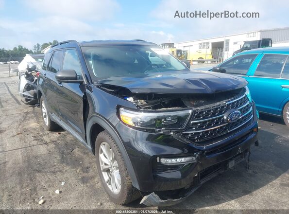 1FMSK8DH8PGC29802 2023 FORD EXPLORER Black Vista frontal