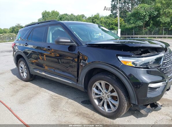 1FMSK8DH8PGC29802 2023 FORD EXPLORER Black Vista interior trasera