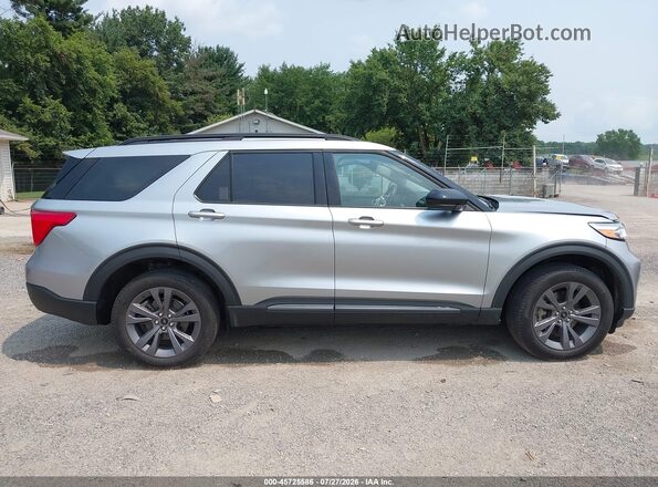1FMSK8DH8RGA32132 2024 FORD EXPLORER Silver Вид задньої частини салону
