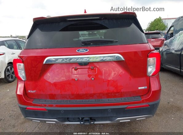 1FMSK8DH9LGA13791 2020 FORD EXPLORER Красный 
