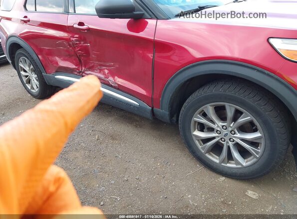 1FMSK8DH9LGA13791 2020 FORD EXPLORER Красный 