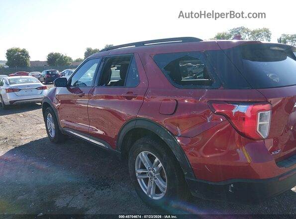 1FMSK8DH9LGA88085 2020 FORD EXPLORER Red Widok z przodu