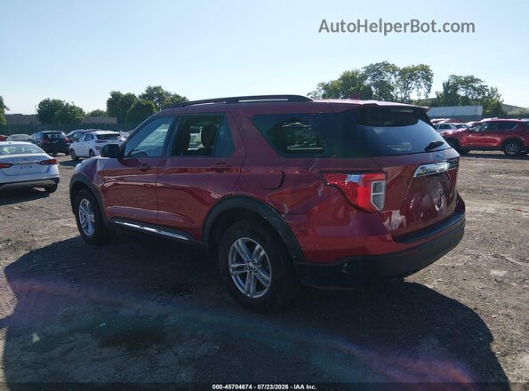 1FMSK8DH9LGA88085 2020 FORD EXPLORER Red Tył lewy
