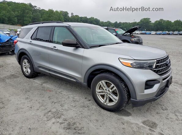 1FMSK8DH9LGC00805 2020 FORD EXPLORER Silver Передня права чверть