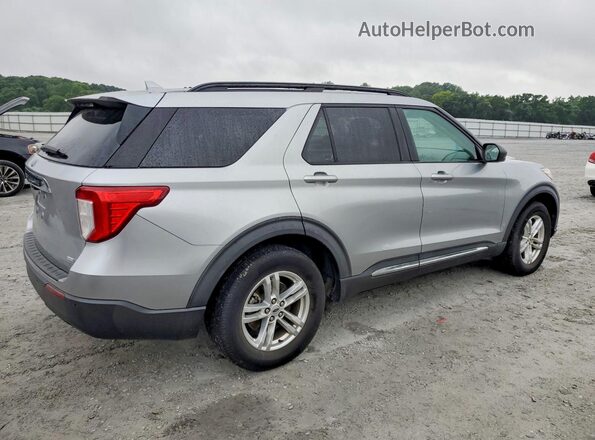 1FMSK8DH9LGC00805 2020 FORD EXPLORER Silver Задня права чверть