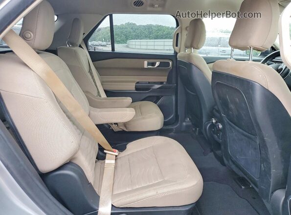 1FMSK8DH9LGC00805 2020 FORD EXPLORER Silver Вид задньої частини салону