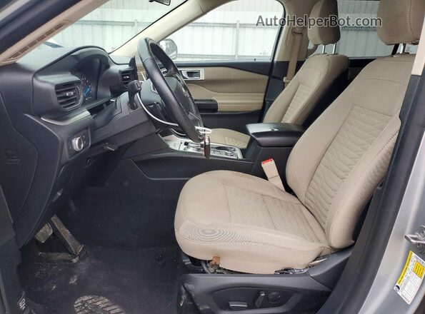 1FMSK8DH9LGC00805 2020 FORD EXPLORER Silver Вид салону спереду