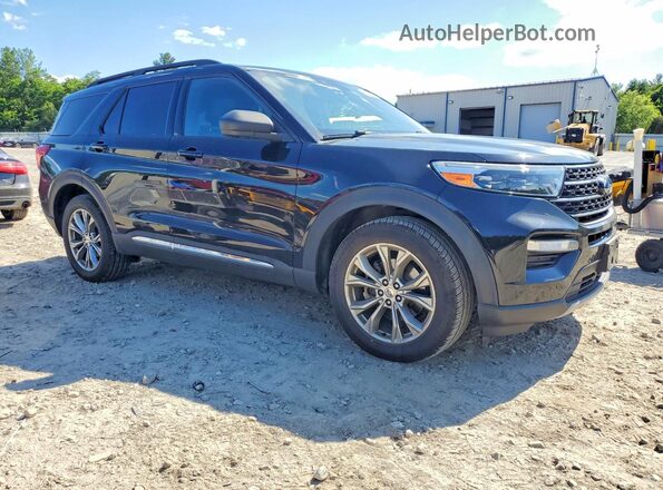 1FMSK8DH9LGC19418 2020 FORD EXPLORER Black წინა მარჯვენა