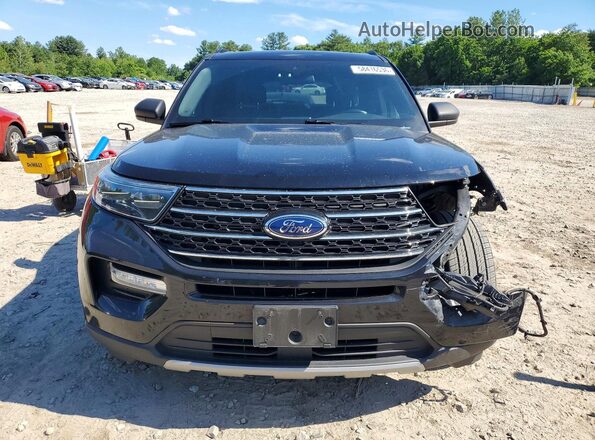 1FMSK8DH9LGC19418 2020 FORD EXPLORER Black წინა ხედი