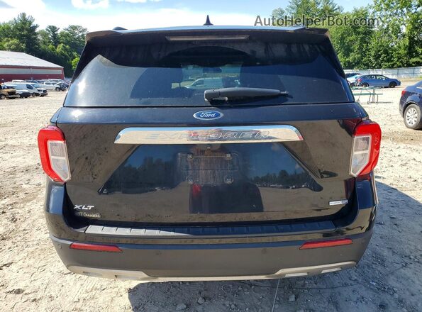1FMSK8DH9LGC19418 2020 FORD EXPLORER Black უკანა ხედი