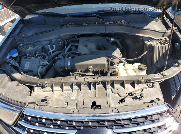 1FMSK8DH9LGC19418 2020 FORD EXPLORER Black ძრავის განყოფილების ხედი