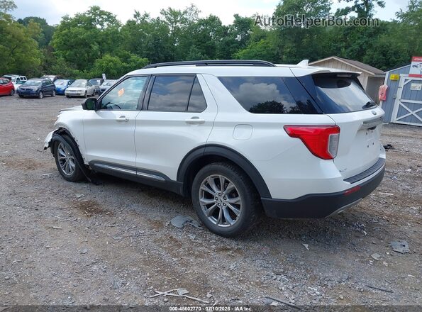 1FMSK8DH9LGC25557 2020 FORD EXPLORER White Tył lewy