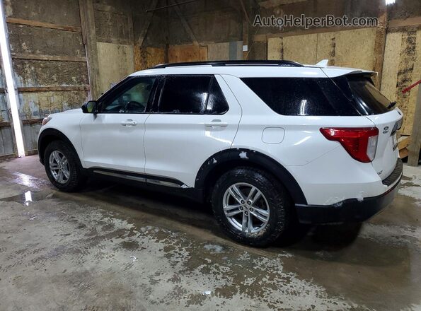 1FMSK8DH9LGC47056 2020 FORD EXPLORER White Tył lewy
