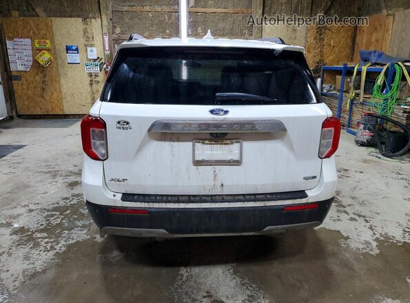 1FMSK8DH9LGC47056 2020 FORD EXPLORER White Widok z tyłu
