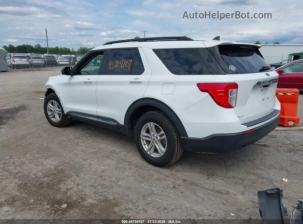 1FMSK8DH9MGA51717 2021 FORD EXPLORER White Tył lewy