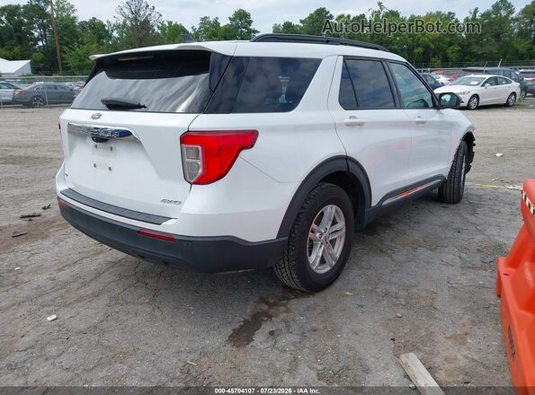 1FMSK8DH9MGA51717 2021 FORD EXPLORER White Tył prawy