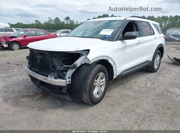 1FMSK8DH9MGA51717 2021 FORD EXPLORER White Przód lewy