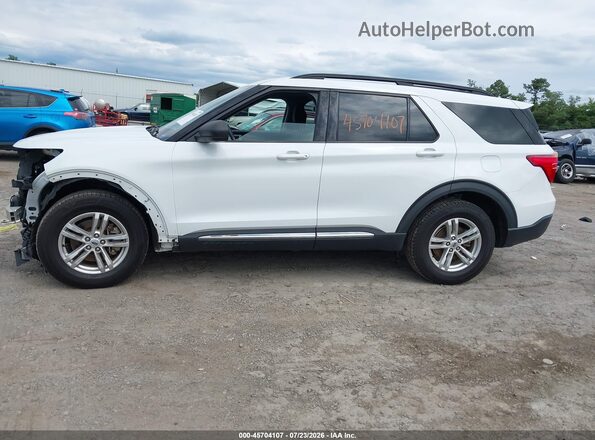 1FMSK8DH9MGA51717 2021 FORD EXPLORER White Widok wnętrza 360 stopni