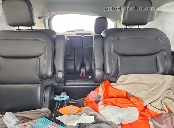 1FMSK8DH9MGA81056 2021 FORD EXPLORER Blue Вид задніх сидінь