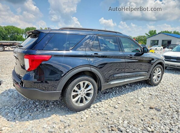 1FMSK8DH9MGB41501 2021 FORD EXPLORER Black უკანა მარჯვენა
