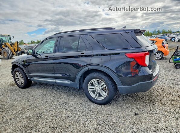 1FMSK8DH9NGA53016 2022 FORD EXPLORER Black Rear left