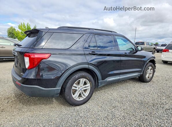 1FMSK8DH9NGA53016 2022 FORD EXPLORER Black Rear right