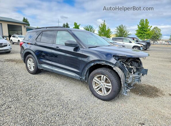 1FMSK8DH9NGA53016 2022 FORD EXPLORER Black Front right