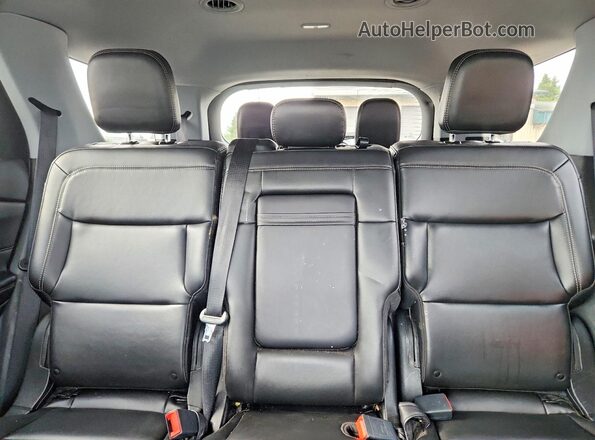 1FMSK8DH9NGA53016 2022 FORD EXPLORER Black Rear seats view