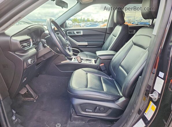 1FMSK8DH9NGA53016 2022 FORD EXPLORER Black Front interior view